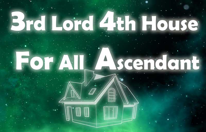 3rd Lord In 4th House